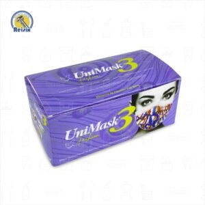 Unimask3 Fashion Cubrebocas quirúrgicos tricapa Uniseal 50 pzas