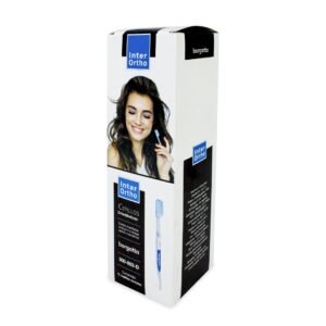 Inter Ortho Cepillo Dental Ortodóntico con Cerda Media Borgatta Caja con 12 piezas