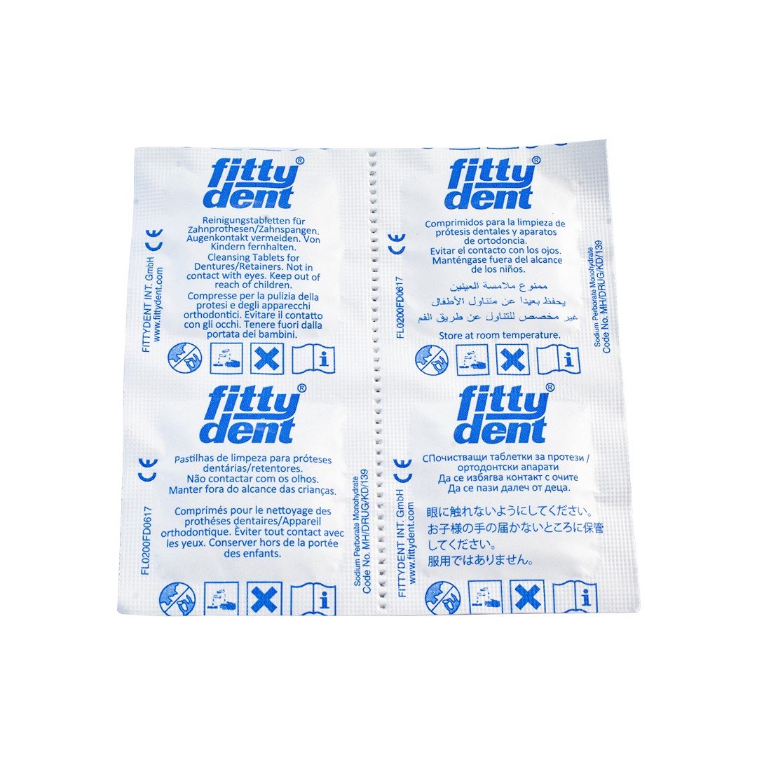 Fittydent Comprimidos Limpiadores GUM - Image 3