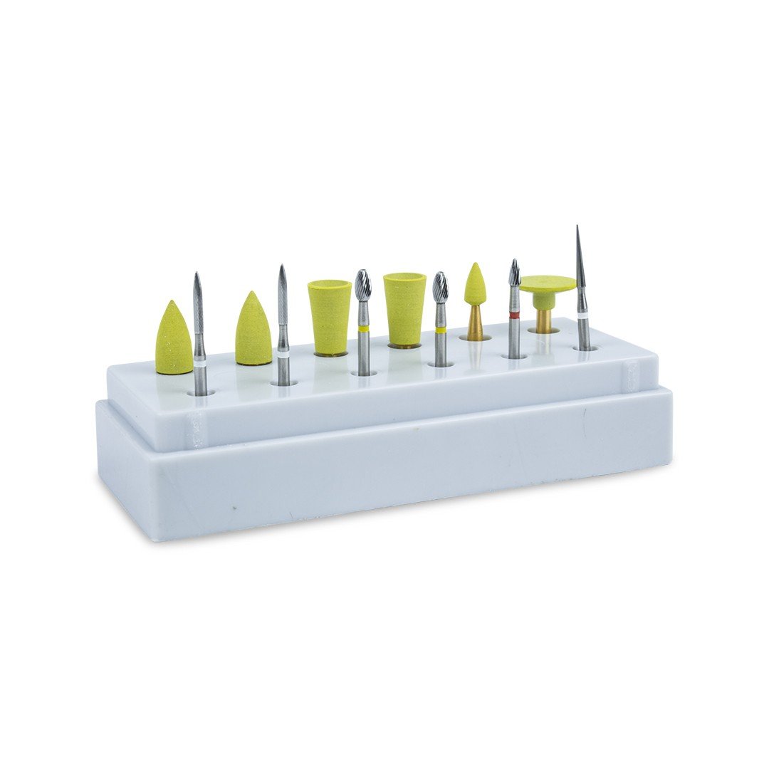 Kit de eliminación de excedente, contorneado, pulido y abrillantado de resina Edenta - Image 2