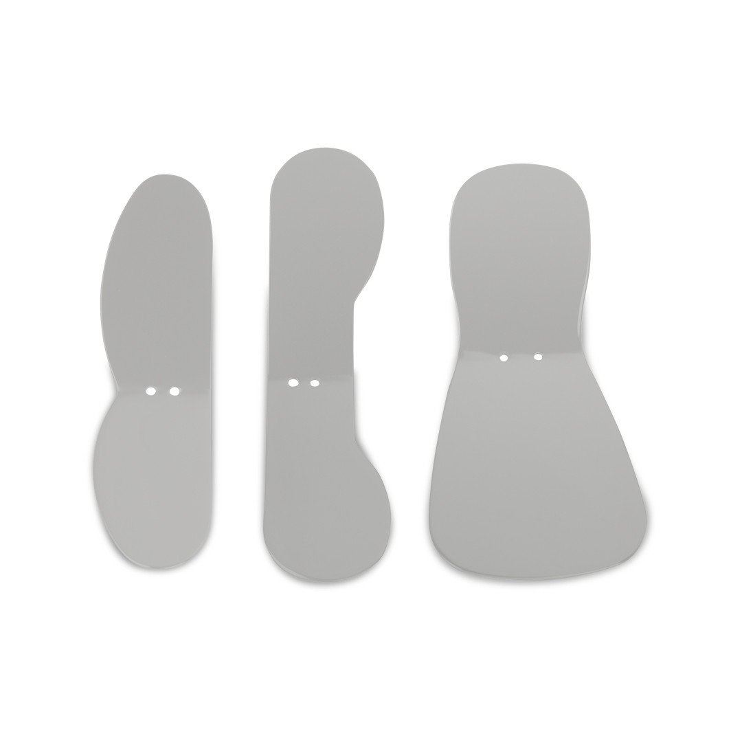 Kit de 3 espejos fotográficos intraorales de acero inoxidable 6B (250) - Image 3