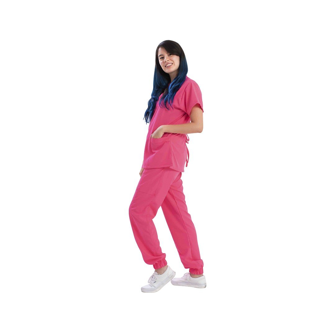 Uniforme médico conjunto de pijama quirúrgica tipo jogger antifluidos - Image 3