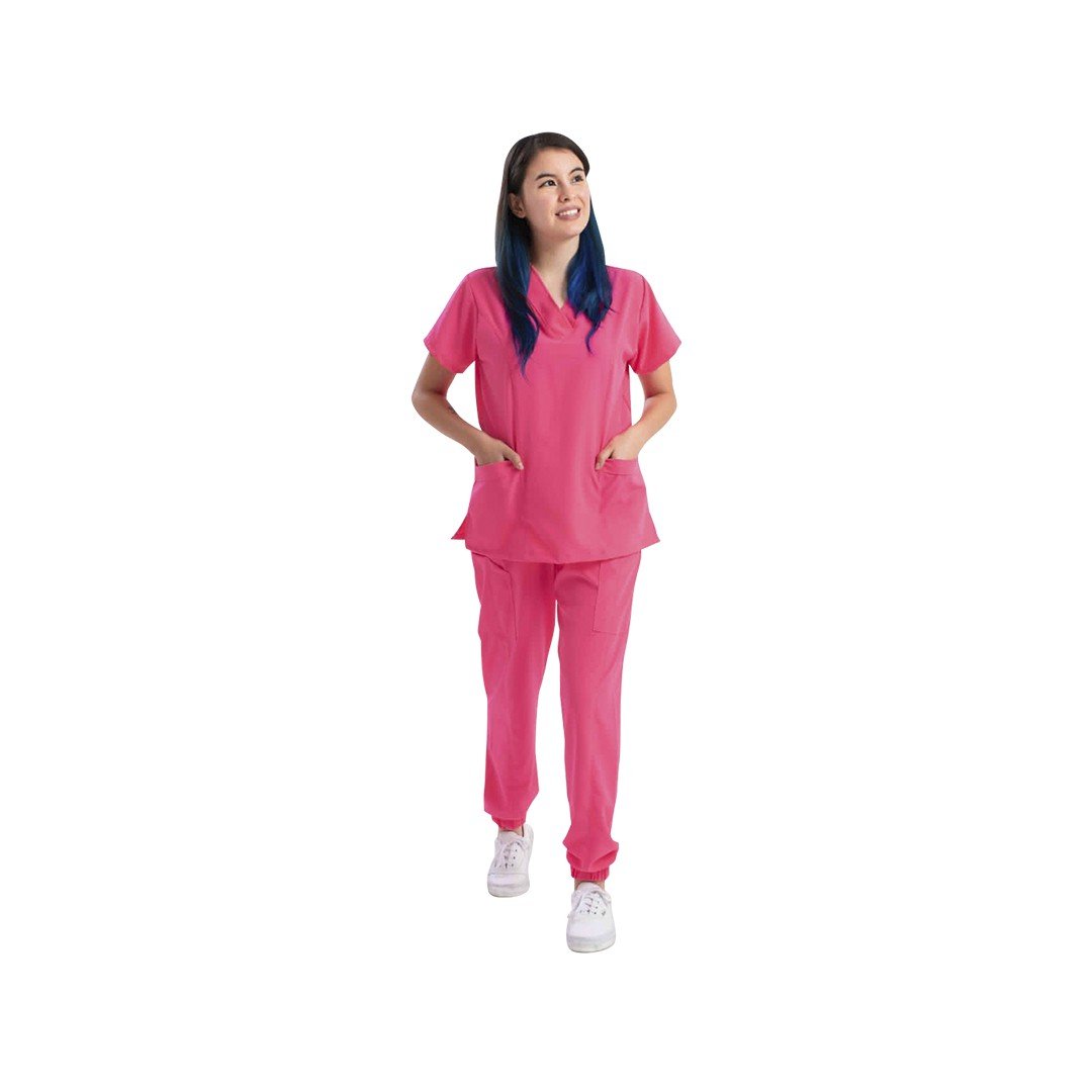 Uniforme médico conjunto de pijama quirúrgica tipo jogger antifluidos - Image 4