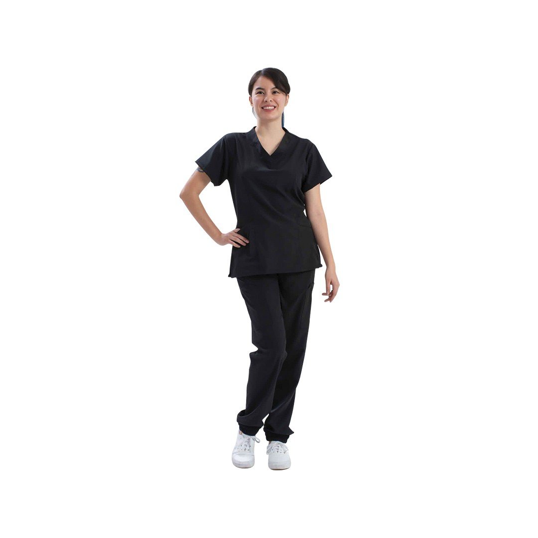 Uniforme médico conjunto de pijama quirúrgica tipo jogger antifluidos - Image 6
