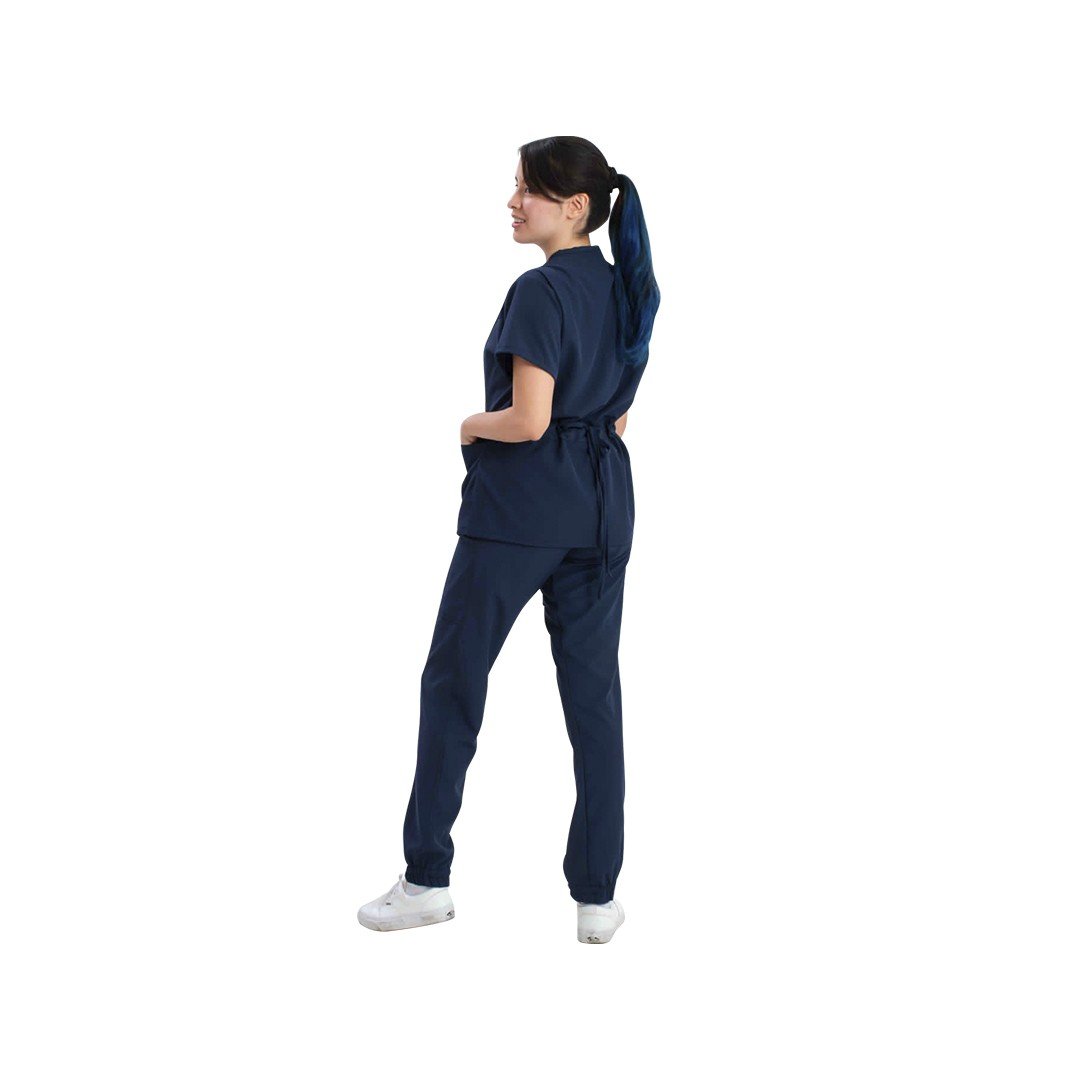Uniforme médico conjunto de pijama quirúrgica tipo jogger antifluidos - Image 8