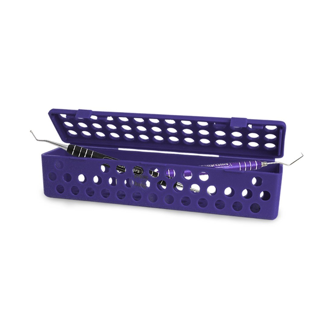 Cassette organizador perforado autoclavable colores - Image 9