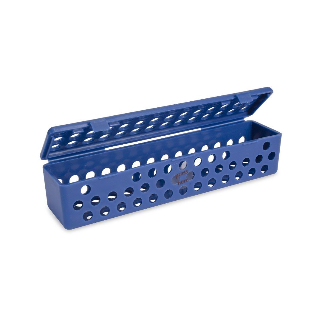 Cassette organizador perforado autoclavable colores