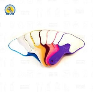 Espejo facial de plástico en forma de muela tamaño mediano