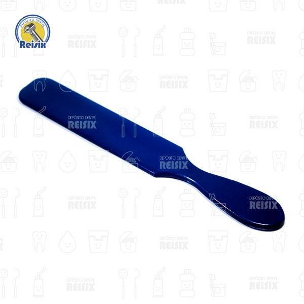 Espátula de plástico ancha para mezclar hule de polisulfuro y/o pasta zinquenolica