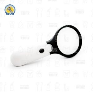 Lupa doble con iluminación 10x-20x