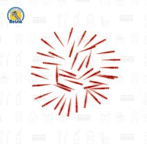 Pinjet de policabonato pernos guía para impresión y confección Angelus 50 pzas.