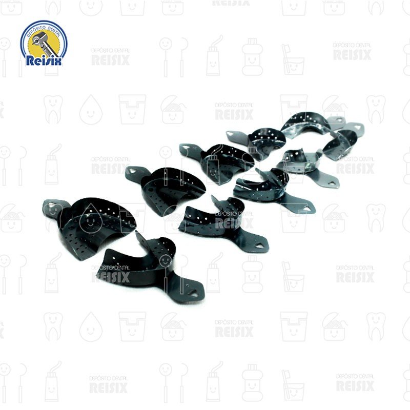 Juego con 10 cucharillas dentadas para adulto aluminio