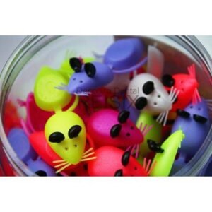 Ratoncito guarda dientes con orejas.