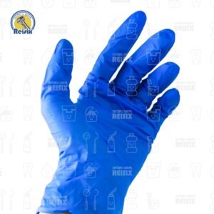 Guante de nitrilo texturizado de 3.5 grs libres de polvo UniSeal 100 piezas