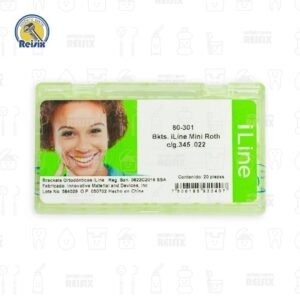 iLine Mini Roth Brackets sin tubo Borgatta 20 piezas