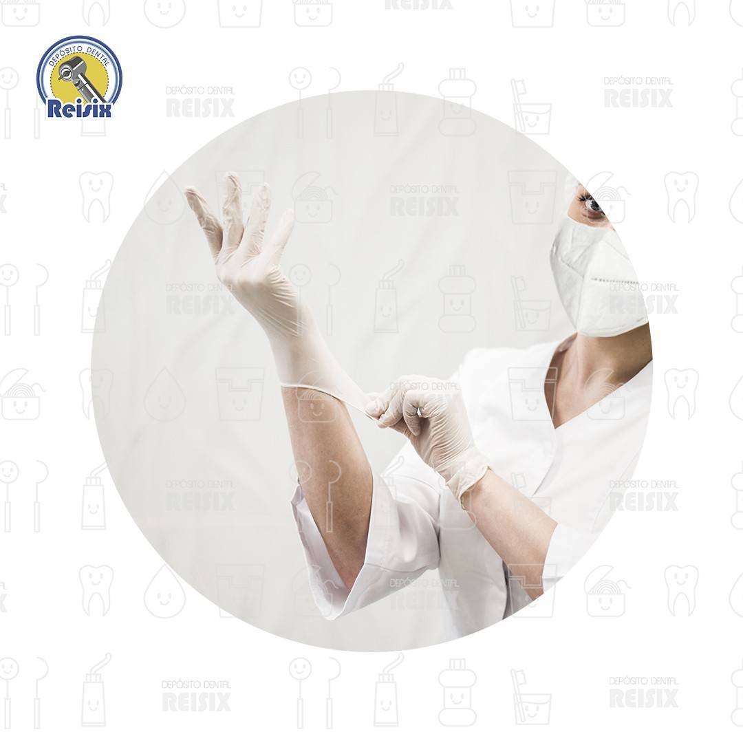 Guantes de látex estéril para exploración Uniseal 100 piezas - Image 2