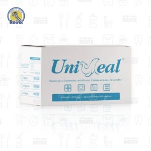 Guantes de látex estéril para exploración Uniseal 100 piezas