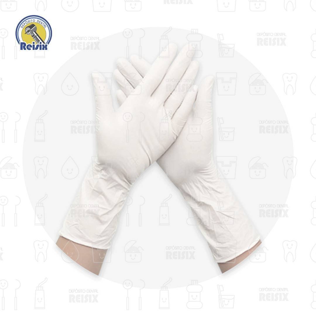 Guantes de látex estéril para exploración Uniseal 100 piezas - Image 4