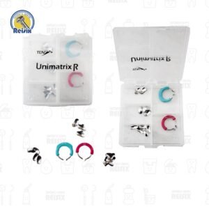 Unimatrix R kit de matrices preformadas tipo Palodent TDV 2 anillos  50 matrices TDV