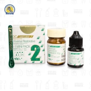 Fuji tipo 2 autocurable ionómero de vidrio para base o restauración GC mini pack 10 grs., 5.6 ml