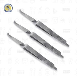 Pinza para colocar brackets recta con desarmador delgado 6B (024-B)