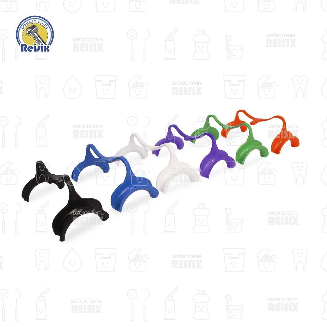 Retractor de carrillo y lengua varios colores