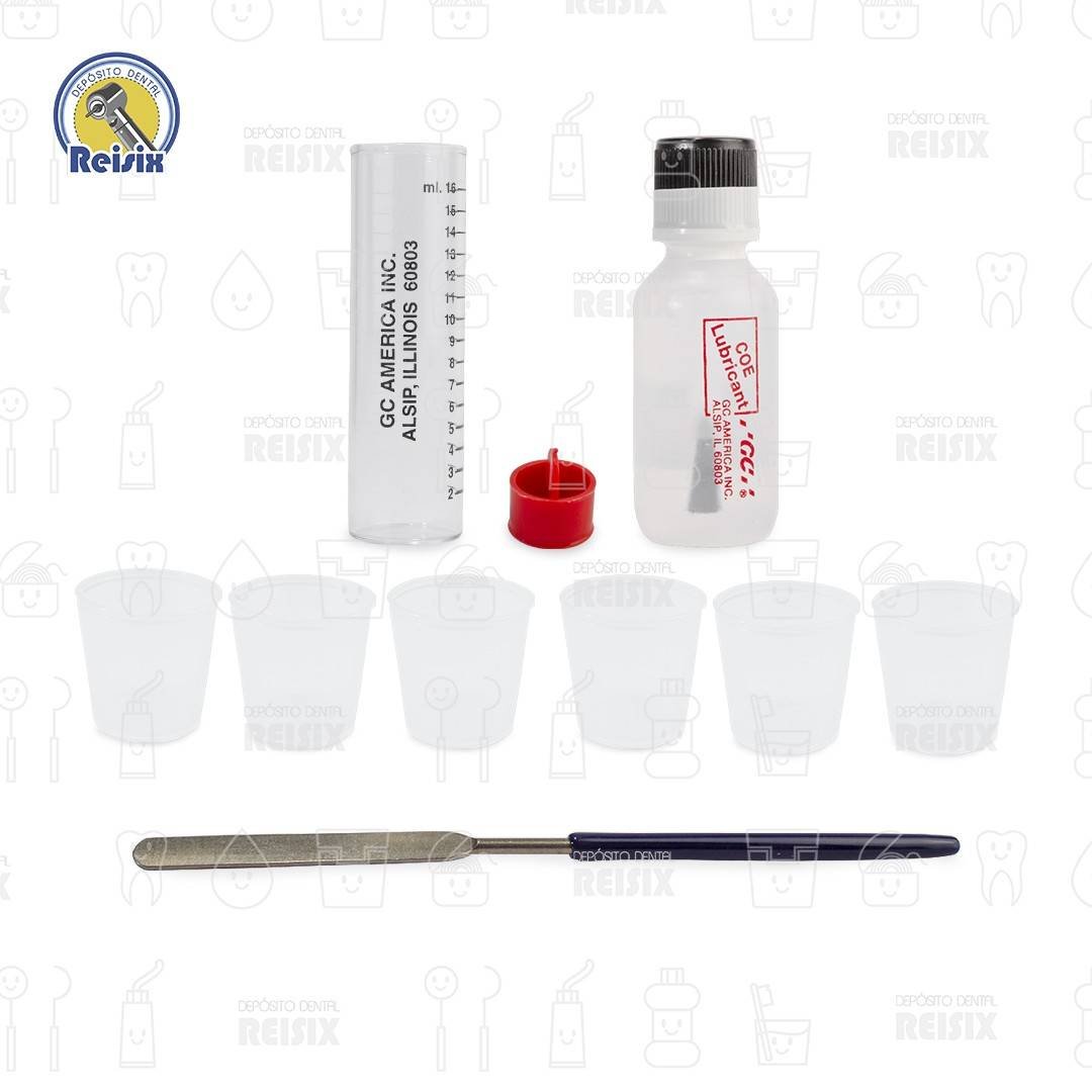 KOOLINER Material para Rebase Duro de Aplicación en Clínica (80 g, 1.55 ml) Fuji GC - Image 4
