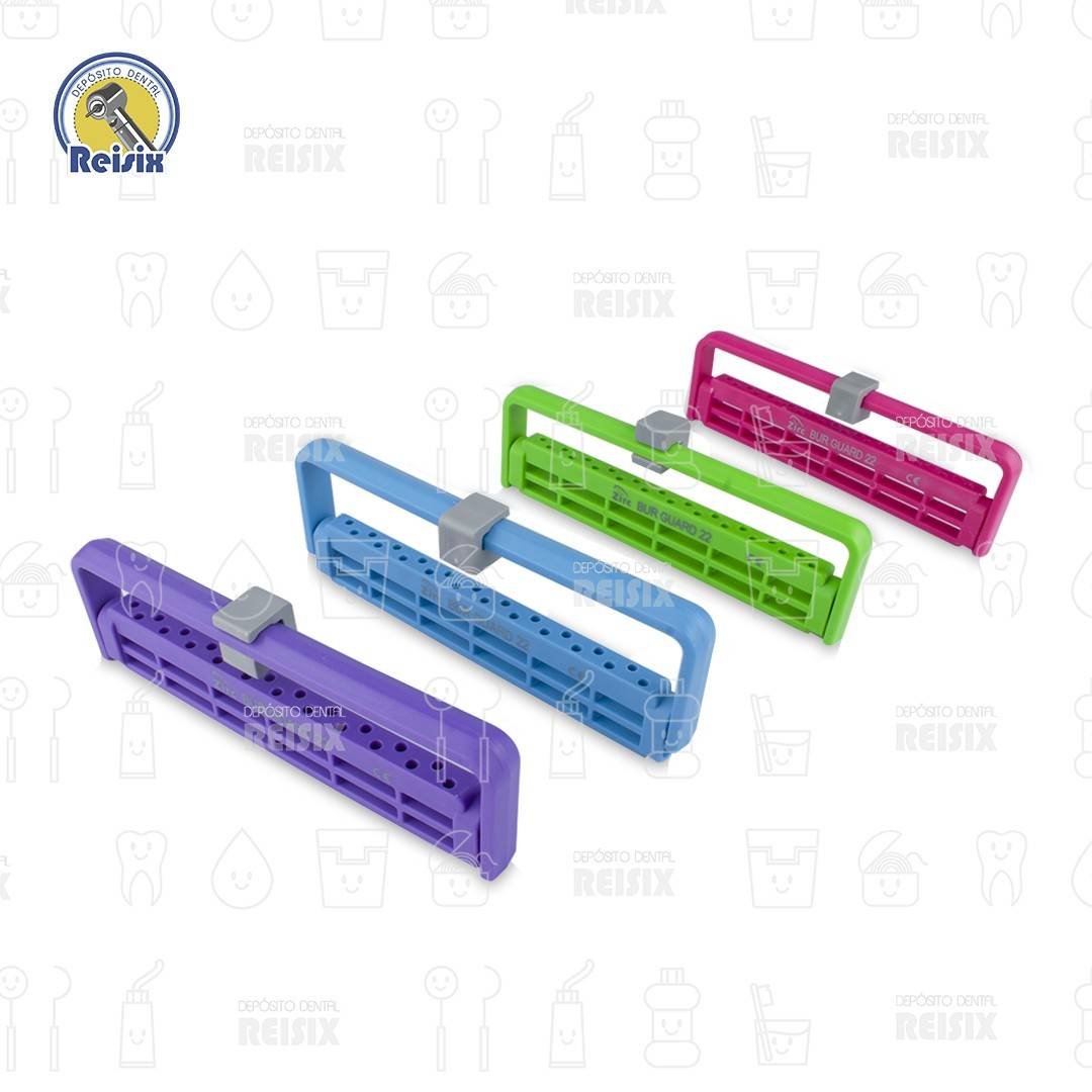 Bur Guard Porta fresas autoclavable Zirc con 22 espacios