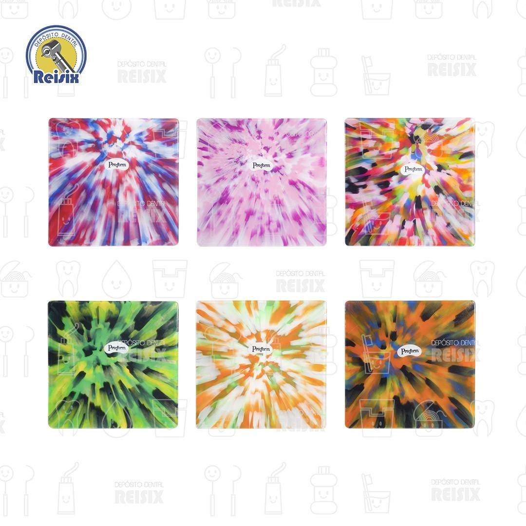 Pro-Form Tie-Dye Acetato para guarda de vinyl para deportistas surtido Keystone 6 piezas