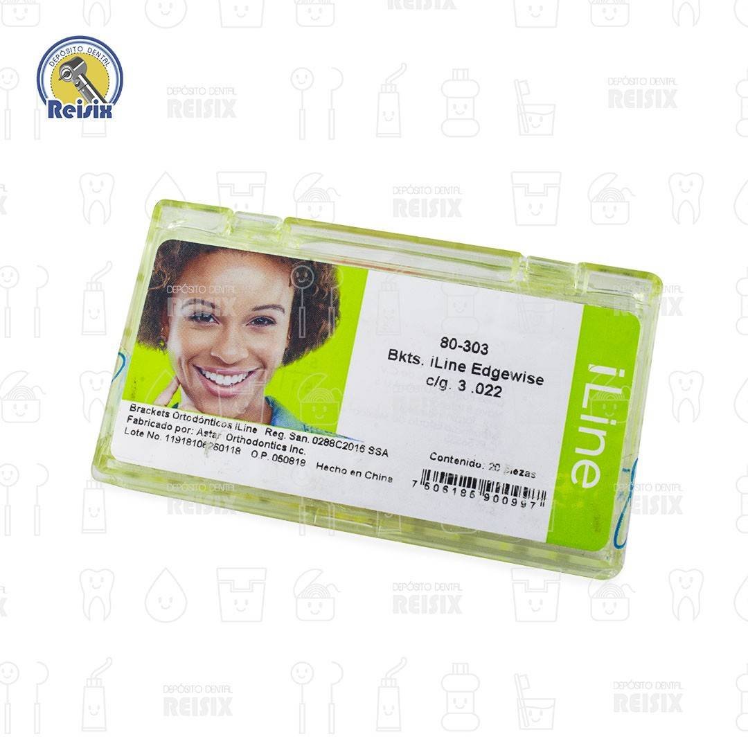 iLine Brackets Edgewise Roth sin tubo Borgatta 20 piezas. - Image 3