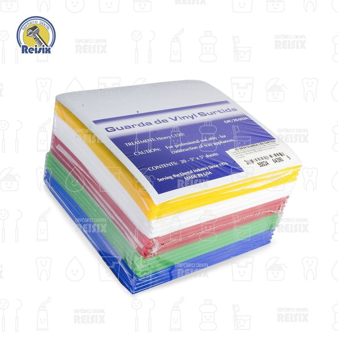 Guarda de Vinyl suave acetato blando de alto impacto .150 mm Keyston paquete con 20