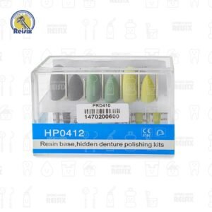 Kit con 12 pulidores de goma baja velocidad para pulido de acrílico