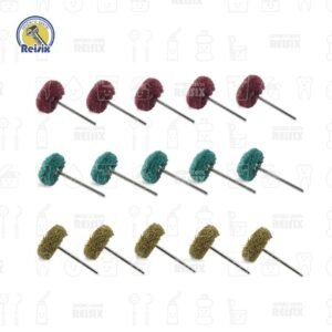 Cepillo Mandril Para Pieza De Baja Velocidad Pulido De Protesis Removible Individal