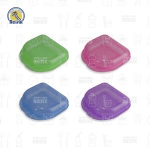 Caja para guarda estuche para retenedor dental con o sin aroma