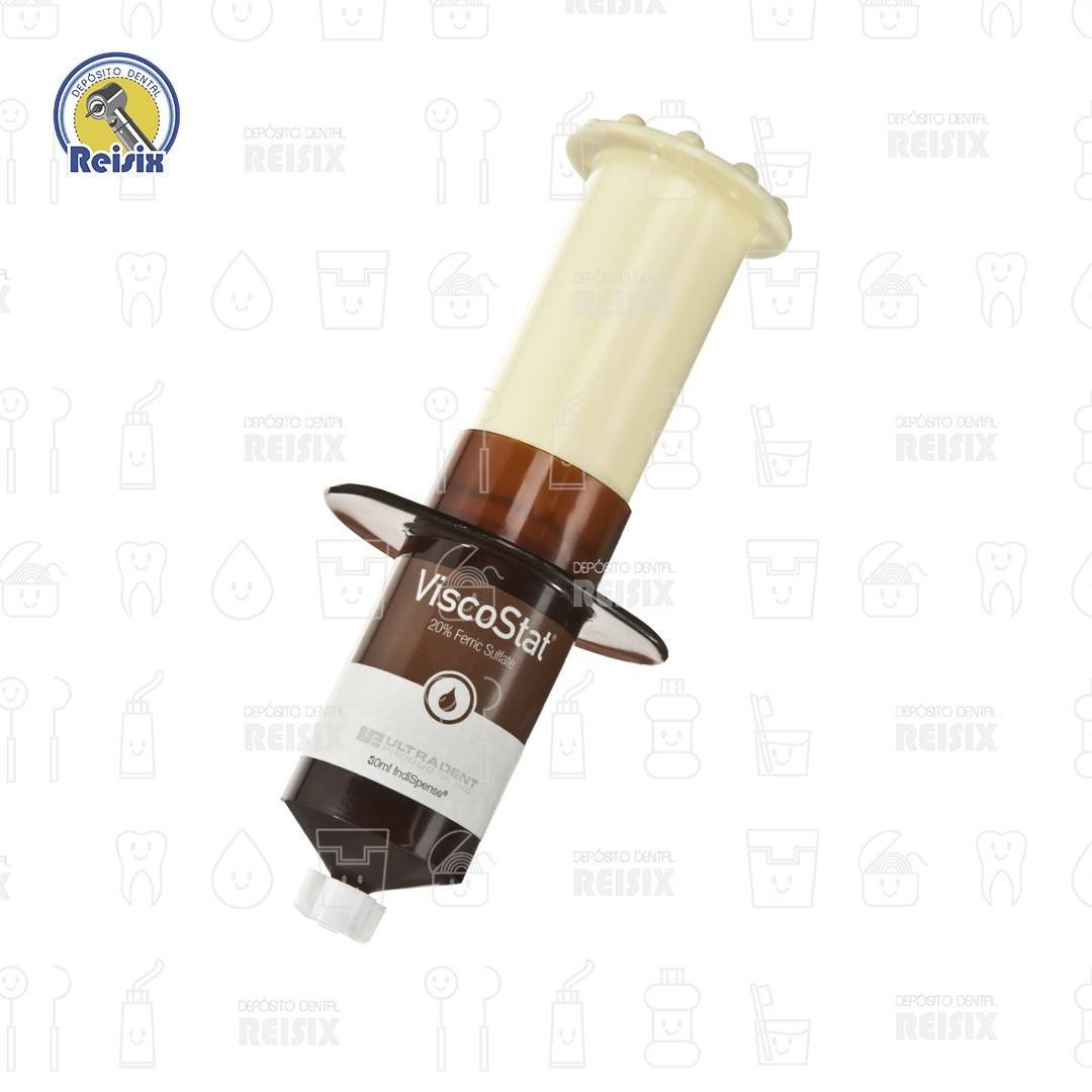 ViscoStat Sulfato férrico 20% Ultradent Jeringa Jumbo 30 ml.