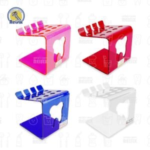 Porta jeringas de resina