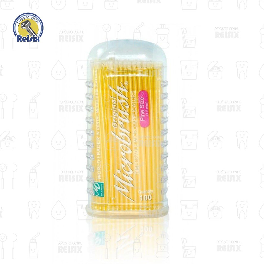 Microbrush Original Microaplicadores de fibra no absorbente Microbrush International Paquete con 100 piezas - Image 2