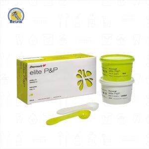Elite P&P Putty Soft Silicona de adición: base y catalizador Zhermack Set con 2 tarros de 250 ml.