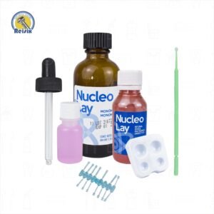 Nucleo Lay Estuche Resina autocurable para patrones directos MDC Dental 41grs,40 ml