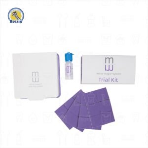 Mirror Magic System Kit antiempañante para espejos intraorales Zirc Solución y almohadillas deslizantes