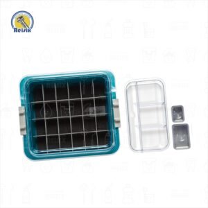 Complete Tube Kit Charola profunda con compartimentos y tapa hermética con seguro Zirc