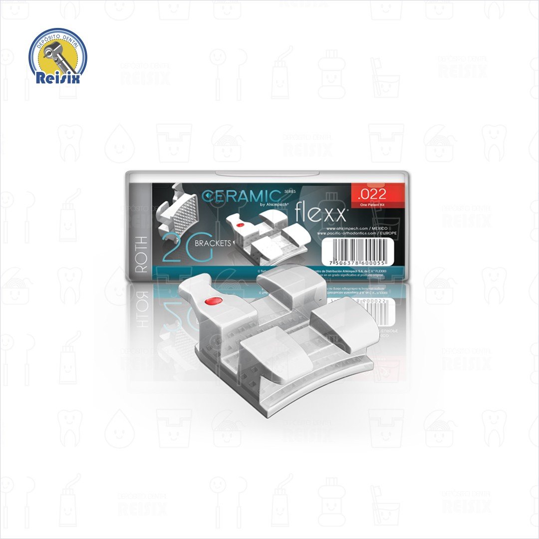 Ceramic Flexx Set de Brackets 2G efecto invisible policristalizado - Image 2