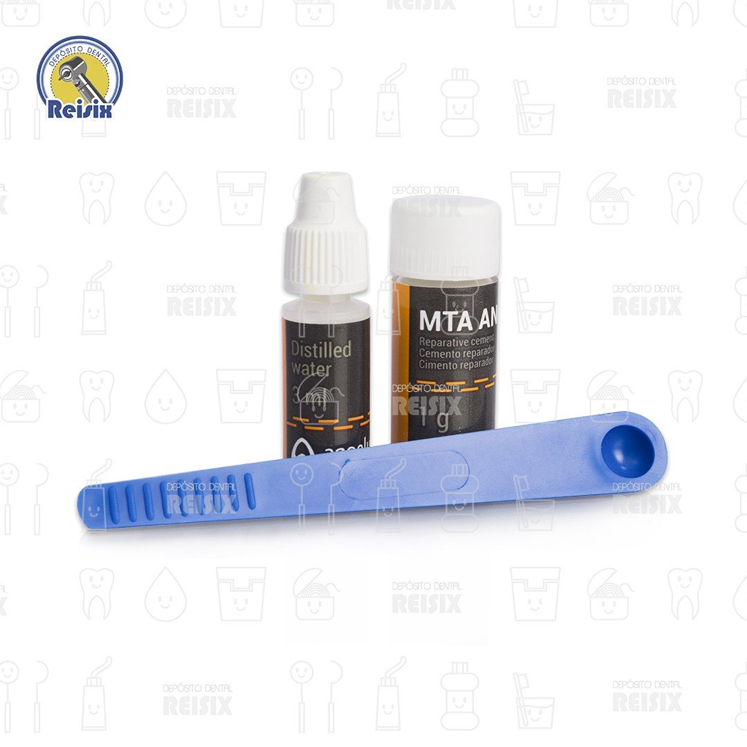 MTA Gris cemento endodóntico reparador Angelus 7 dosis (1gr) - Image 2