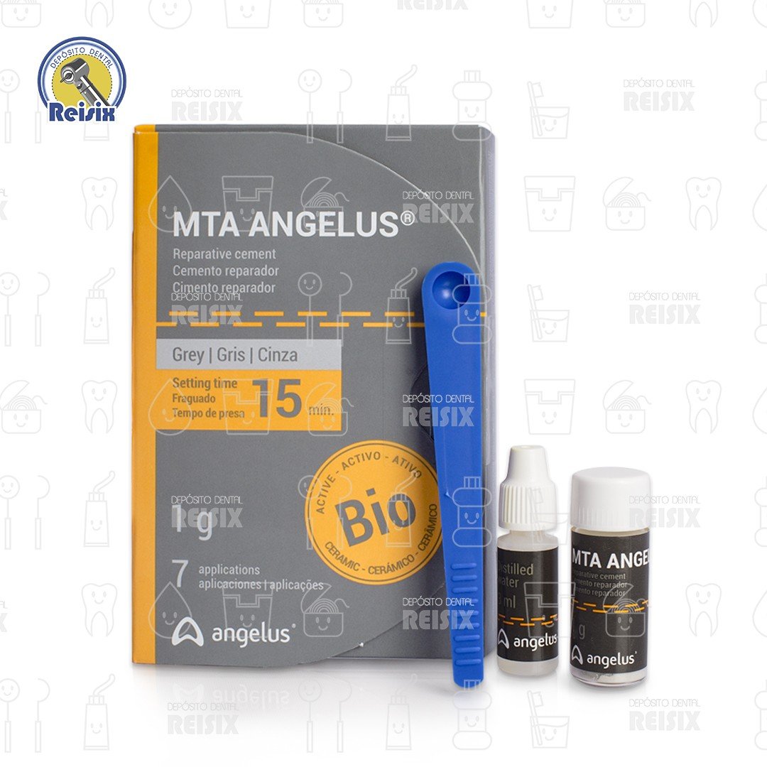 MTA Gris cemento endodóntico reparador Angelus 7 dosis (1gr) - Image 3