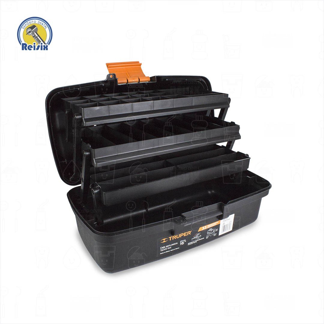 Pesquera caja para instrumental de 3 charolas deslizables - Image 3