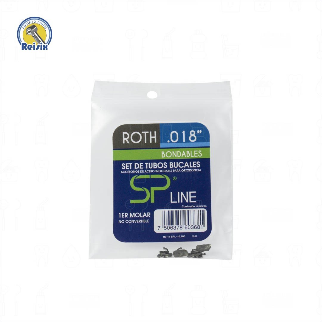 SP LINE Set de tubos para primeros molares no convertible con malla Ah Kim Pech - Image 2
