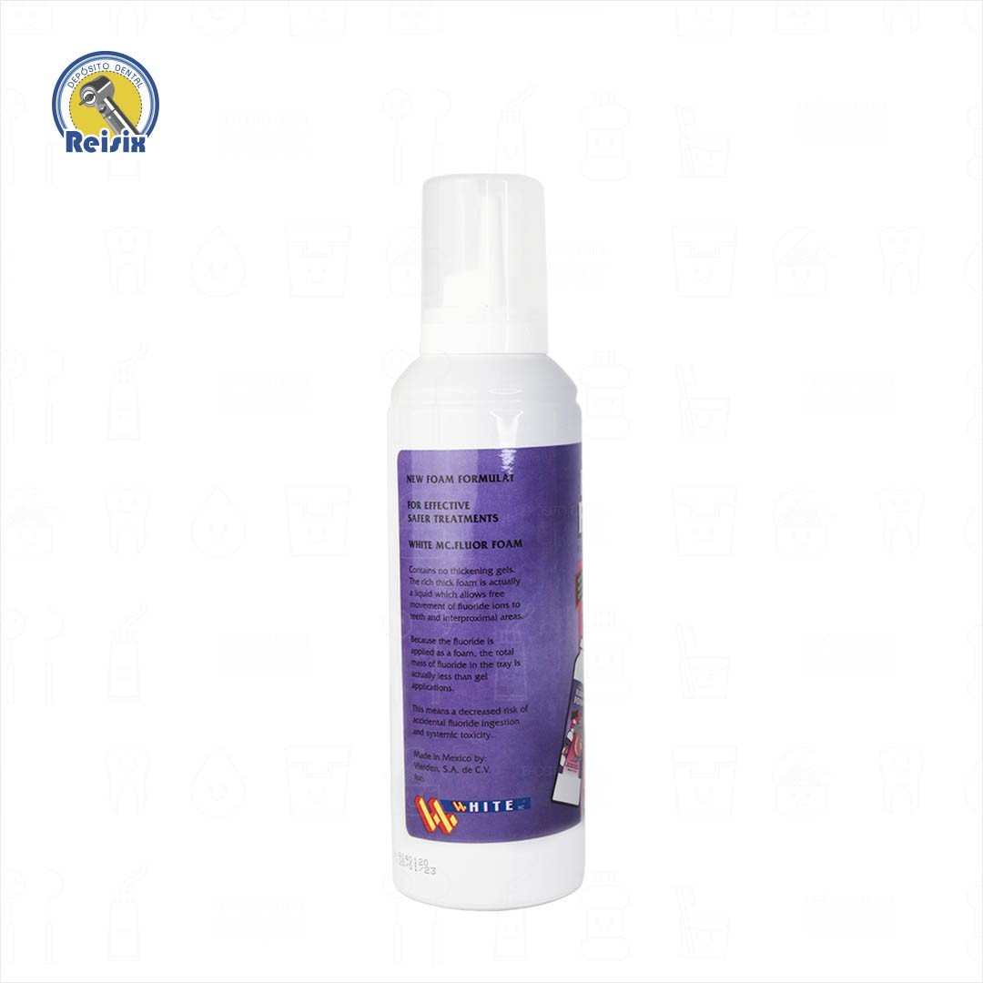 Fluor Foam Espuma de Fluoruro de Sodio Viarden 417ml - Image 7