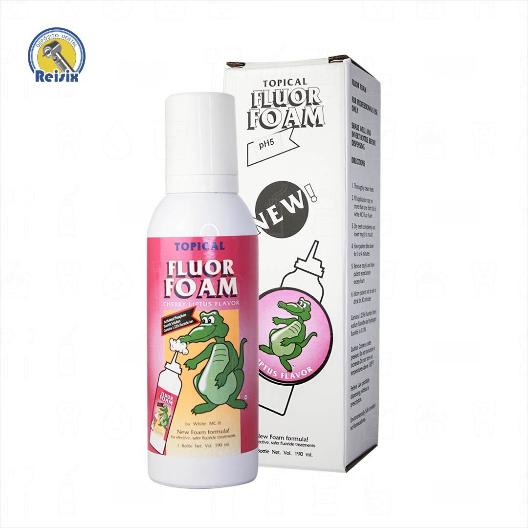 Fluor Foam Espuma de Fluoruro de Sodio Viarden 417ml - Image 2