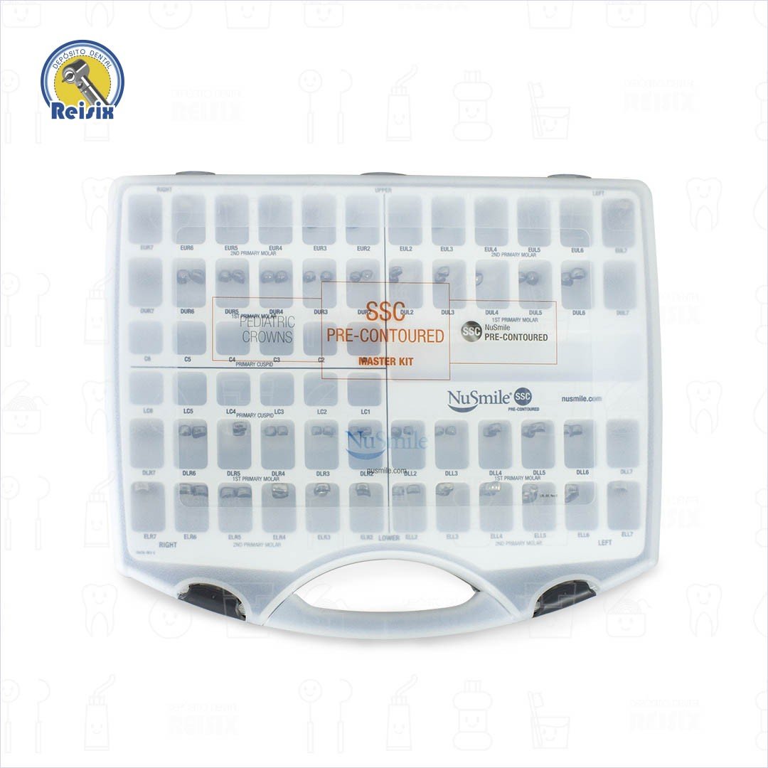 SSC Pre-Contoured Corona de acero cromo para posteriores NuSmile - Image 2