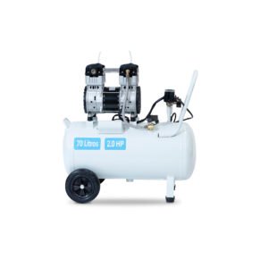 Compresor horizontal  libre de aceite 70 litros 2HP Rosenthal